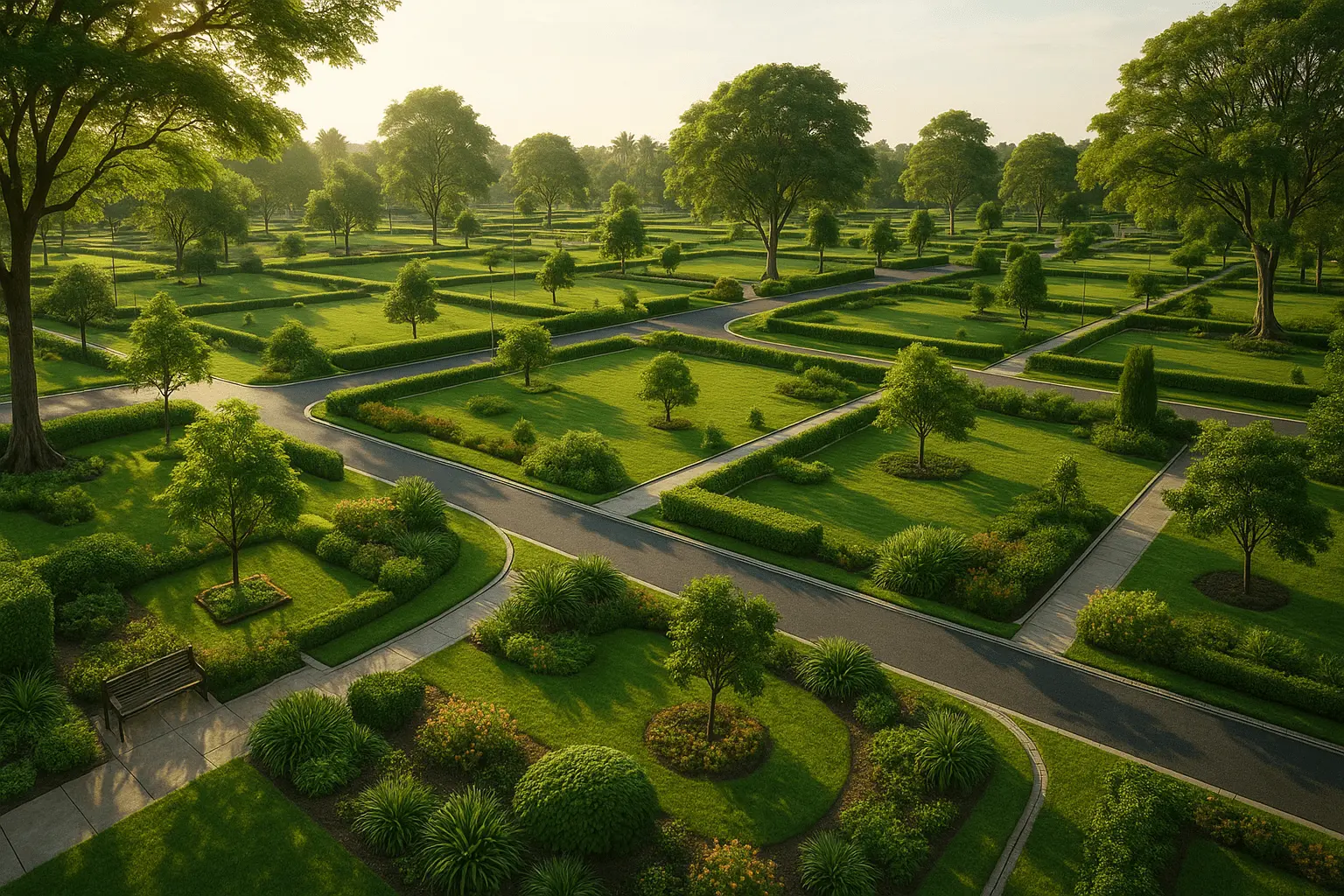 Sammy's Nature's Boulevard - Luxury plotted development with lush greenery and premium amenities in North Bangalore